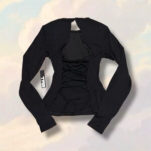 NWT Ta3 swim ‘Shapey crew neck top’ shapewear longsleeve